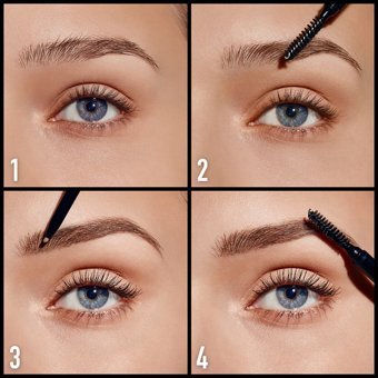 Max Factor Brow Shaper Blonde 10 Asansörlü Çift Taraflı Fırçalı İnce Uçlu Suya Dayanıklı Kaş Kalemi Sarı