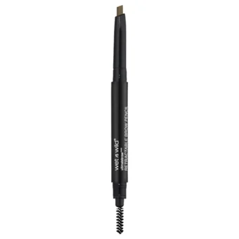 Wet N Wild E626A Asansörlü Çift Taraflı Fırçalı İnce Uçlu Suya Dayanıklı Kaş Kalemi Kahverengi