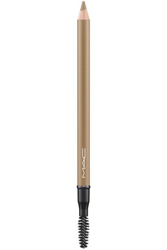 M.A.C Veluxe Deep Brunette Çift Taraflı Fırçalı Kalın Uçlu Suya Dayanıklı Kaş Kalemi Kahverengi