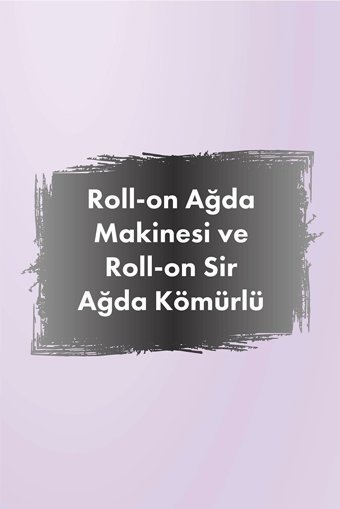 Sesu 1+1 Roll-On Ağda Makinesi + Kömürlü Kartuş Ağda