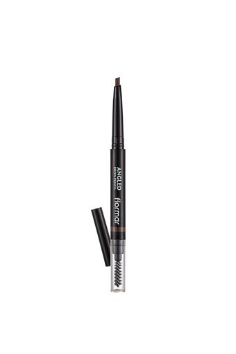 Flormar Angled Asansörlü Çift Taraflı Fırçalı İnce Uçlu Suya Dayanıklı Kaş Kalemi Açık Kahverengi