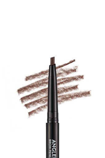 Flormar Angled Asansörlü Çift Taraflı Fırçalı İnce Uçlu Suya Dayanıklı Kaş Kalemi Açık Kahverengi