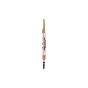 Too Faced Pomade In A Pencil Asansörlü Çift Taraflı Fırçalı İnce Uçlu Kaş Kalemi Siyah