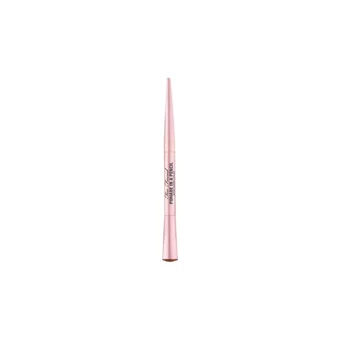 Too Faced Pomade In A Pencil Asansörlü Çift Taraflı Fırçalı İnce Uçlu Kaş Kalemi Siyah
