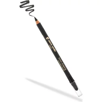 Pierre Cardin Brow Shaping Powdery Çift Taraflı Fırçalı Kalın Uçlu Suya Dayanıklı Kaş Kalemi Gri