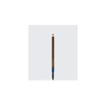 Estee Lauder Dark Brunette Çift Taraflı Fırçalı İnce Uçlu Suya Dayanıklı Kaş Kalemi Kahverengi