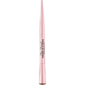 Too Faced Pomade In A Pencil Asansörlü Çift Taraflı Fırçalı İnce Uçlu Kaş Kalemi Kahverengi