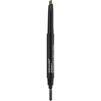 Wet N Wild E626A I Asansörlü Çift Taraflı Fırçalı İnce Uçlu Suya Dayanıklı Kaş Kalemi Kahverengi