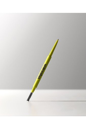 Unleashıa Shaper Definıng Asansörlü Çift Taraflı Fırçalı İnce Uçlu Suya Dayanıklı Kaş Kalemi Kahverengi