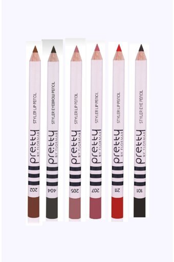 Pretty By Flormar Bellezza Kalın Uçlu Suya Dayanıklı Kaş Kalemi Ekru