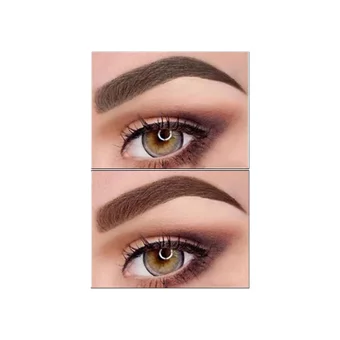Mt Cosmetics No:02 Fırçalı Kalın Uçlu Suya Dayanıklı Kaş Kalemi Kahverengi