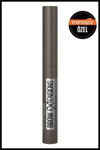 Maybelline New York Brow Extensions Kaş Kalemi Asansörlü Kalın Uçlu Kaş Kalemi Kahverengi