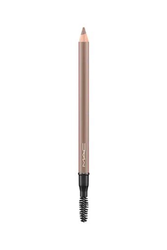 M.A.C Veluxe Deep Dark Brunette Çift Taraflı Fırçalı Kalın Uçlu Suya Dayanıklı Kaş Kalemi Kahverengi