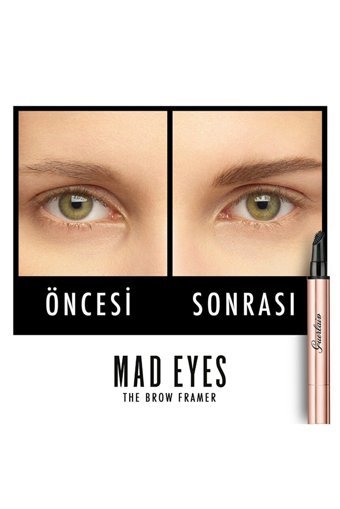 Guerlain No:01 Mikro Suya Dayanıklı Kaş Kalemi Siyah