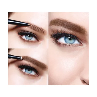 Maybelline New York Satin Çift Taraflı K Asansörlü Çift Taraflı Kalın Uçlu Kaş Kalemi Koyu Kahverengi