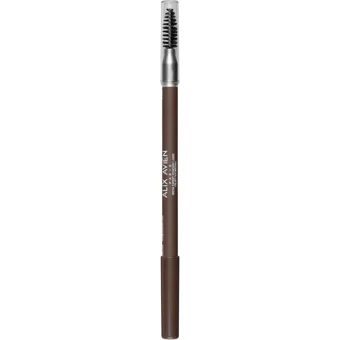 Alix Avien Expert Powder Çift Taraflı Fırçalı İnce Uçlu Suya Dayanıklı Kaş Kalemi Açık Kahverengi