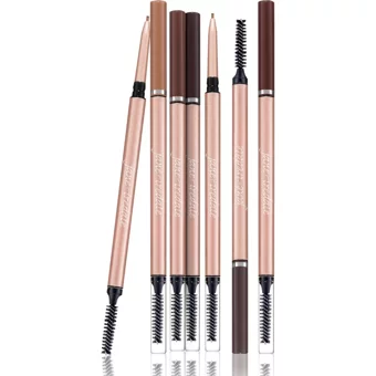 Jane Iredale Retractable Brow Asansörlü Çift Taraflı Fırçalı İnce Uçlu Suya Dayanıklı Kaş Kalemi Kahverengi
