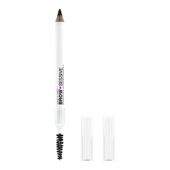 Wet N Wild Sessive Çift Taraflı Fırçalı İnce Uçlu Suya Dayanıklı Kaş Kalemi Kahverengi