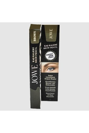 Jowe Cosmetic İnce Uçlu Suya Dayanıklı Kaş Kalemi Siyah