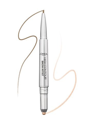 L'Oreal Paris No:103 Asansörlü Çift Taraflı İnce Uçlu Suya Dayanıklı Kaş Kalemi Kahverengi