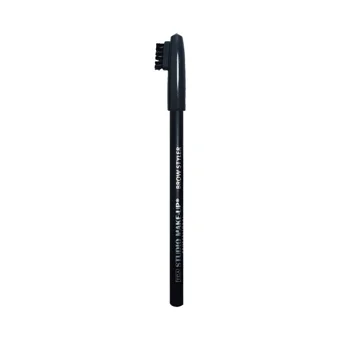 Tca Studio Make-Up Brow Styler Fırçalı Kalın Uçlu Suya Dayanıklı Kaş Kalemi Gri