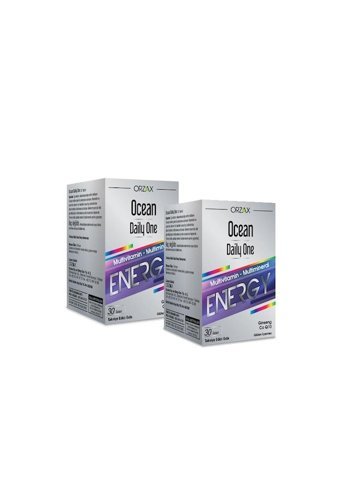 Orzax Daily One Energy Yetişkin Mineral 2x30 Adet