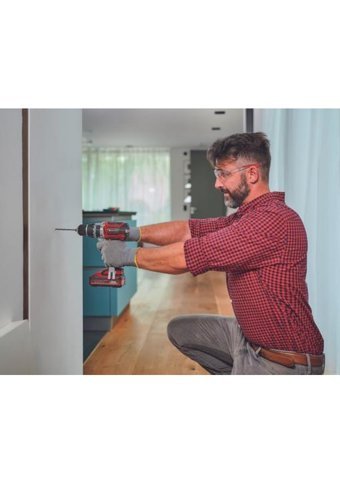 Einhel TP-CD Kömürsüz Akülü Vidalama Makinesi + 39 Parça Vidalama Seti