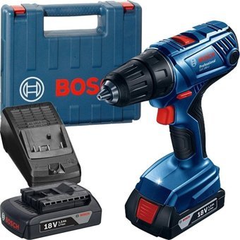 Bosch GSR 180-Li 18 V 2.0 Ah Akülü Vidalama Makinesi + 25 Parça Vidalama Ucu Seti
