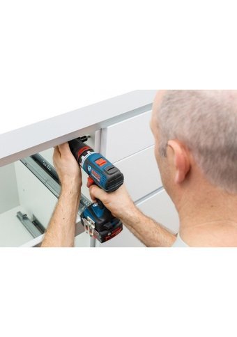 Bosch GSR 18 V 5.0 Ah Kömürsüz Akülü Vidalama Makinesi + Uc ve Akü Seti