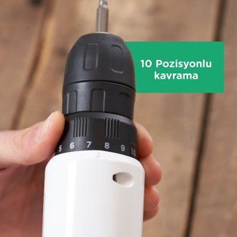 Black&Decker Reviva 12 V 1.5 Ah Kömürsüz Darbeli Akülü Vidalama Makinesi