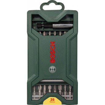 Bosch GSB 180-Li 18 V 2 Ah Kömürsüz Darbeli Çift Akülü Vidalama Makinesi + 25 Parça Vidalama Ucu Seti
