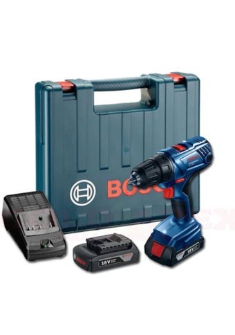 Bosch GSB 180-Li 18 V 1.5 Ah Kömürsüz Darbeli Akülü Vidalama Makinesi + 23 Parça Hediye