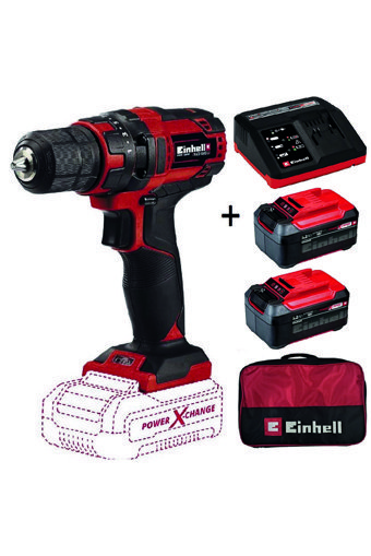 Einhel TC-CD Kömürsüz Akülü Vidalama Makinesi