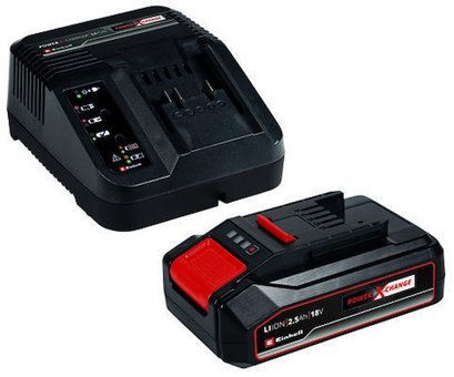 Einhel TE-CD 18 V 2.5 Ah Kömürsüz Darbeli Akülü Vidalama Makinesi + Starter Kit