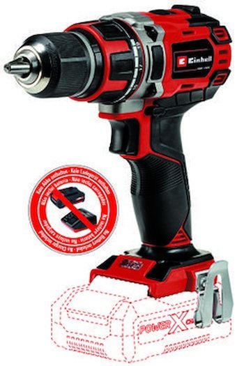 Einhel TE-CD 18 V 2.5 Ah Kömürsüz Darbeli Akülü Vidalama Makinesi + Starter Kit