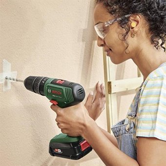 Bosch DIY Easylmpact 18 V 2 Ah Kömürsüz Darbeli Çift Akülü Vidalama Makinesi