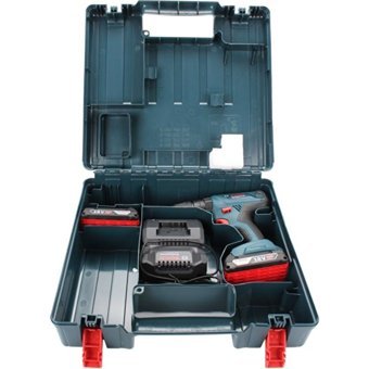 Bosch GSB 180-Li 18 V 2 Ah Kömürsüz Darbeli Çift Akülü Vidalama Makinesi + 32 Parça Vidalama Ucu Seti