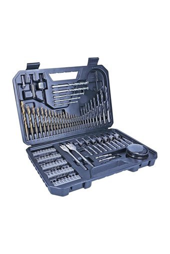 Bosch GSB 180-Li 18 V 1.5 Ah Kömürsüz Darbeli Akülü Vidalama Makinesi + 103 Parça Aksesuar Seti ve Sırt Çantası
