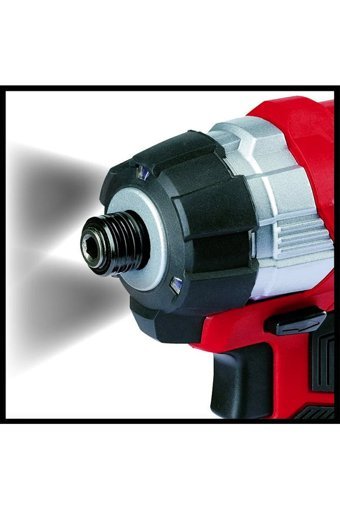 Einhel TE-CI 18 V 4 Ah Kömürsüz Darbeli Çift Akülü Vidalama Makinesi + Starter Kit ve Bez Çanta