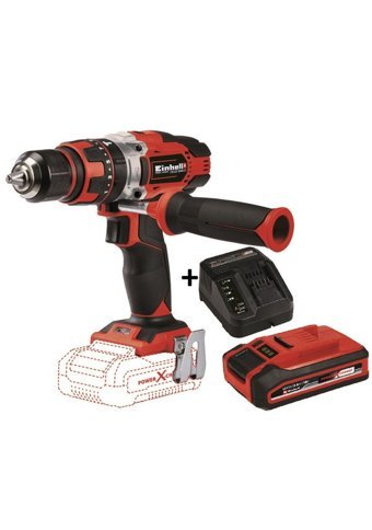 Einhel TE-CD 18/48 Li-i 18 V 3 Ah Kömürsüz Darbeli Akülü Vidalama Makinesi