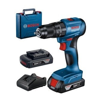 Bosch GSB 185-Li 18 V 2.0 Ah Kömürsüz Darbeli Akülü Vidalama Makinesi + 73 Parça Aksesuar Seti