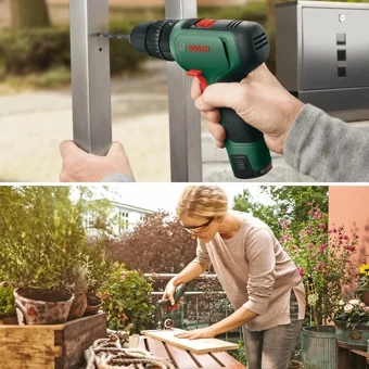 Bosch 1200 Easylmpact 12 V 1.5 Ah Kömürsüz Çift Akülü Vidalama Makinesi