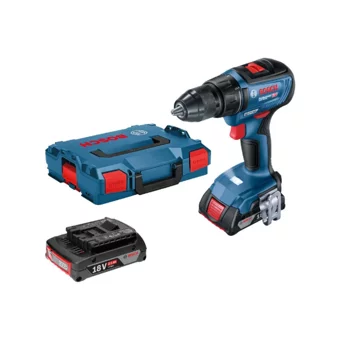 Bosch GSR 180-Li 18 V 2.0 Ah-5.0 Ah Kömürsüz Darbeli Akülü Vidalama Makinesi + 46 Parça Tornavida Vidalama Ucu ve Lokma Ucu Seti