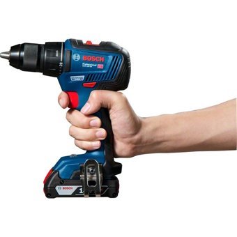 Bosch GSR 180-Li 18 V 2.0 Ah-5.0 Ah Kömürsüz Darbeli Akülü Vidalama Makinesi + 46 Parça Tornavida Vidalama Ucu ve Lokma Ucu Seti