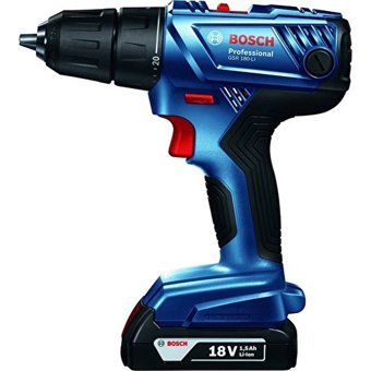 Bosch GSR 180-Li 18 V 2 Ah Kömürsüz Darbeli Çift Akülü Vidalama Makinesi + + 23 Parça Vidalama Ucu