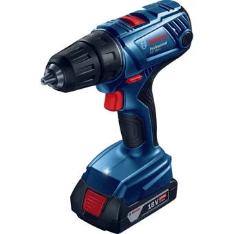 Bosch GSR 180-Li 18 V 2 Ah Kömürsüz Darbeli Çift Akülü Vidalama Makinesi + + 23 Parça Vidalama Ucu