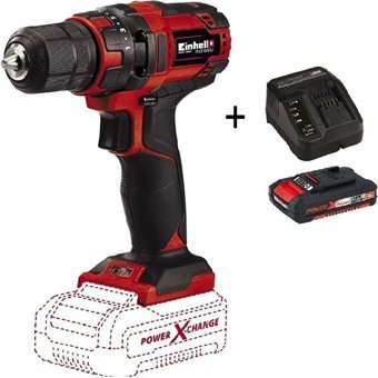 Einhel TC-CD 18 V 2 Ah Kömürsüz Akülü Vidalama Makinesi