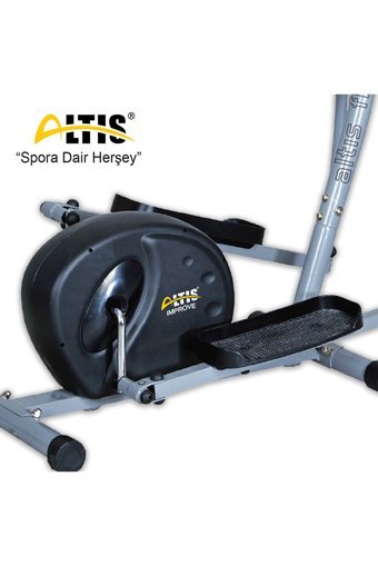 Altis Improve 120 kg Kapasiteli Manuel Dikey Kondisyon Bisikleti Siyah