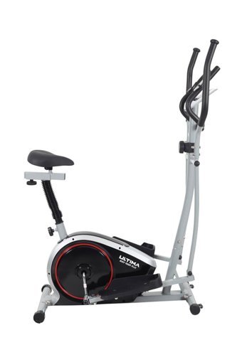 Ultima Bodyrider Plus 120 kg Kapasiteli Manuel Mekanik Dikey Kondisyon Bisikleti Siyah
