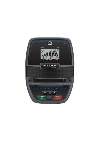 Horizon Ellittica Ex59 136 kg Kapasiteli Dikey Kondisyon Bisikleti Siyah